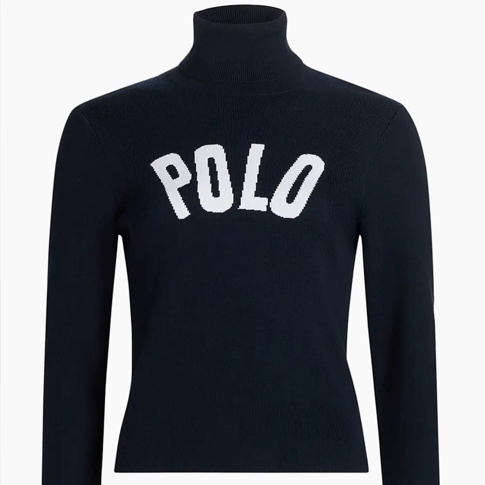 Polo Ralph Lauren Logo Turtleneck Sweater